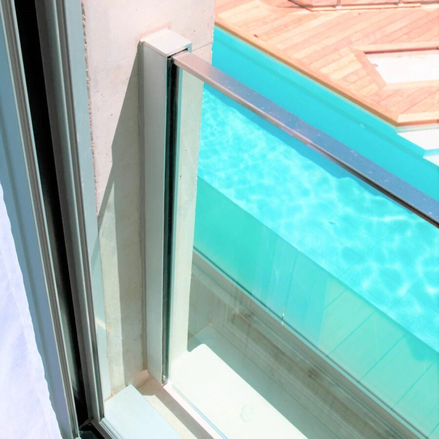 Juliet Balcony & Side Mount System (Aluminium, Anodised) - Image 3