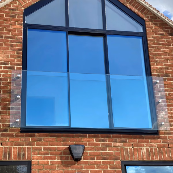 Juliet Balcony, Toughened Laminate Glass with Fittings