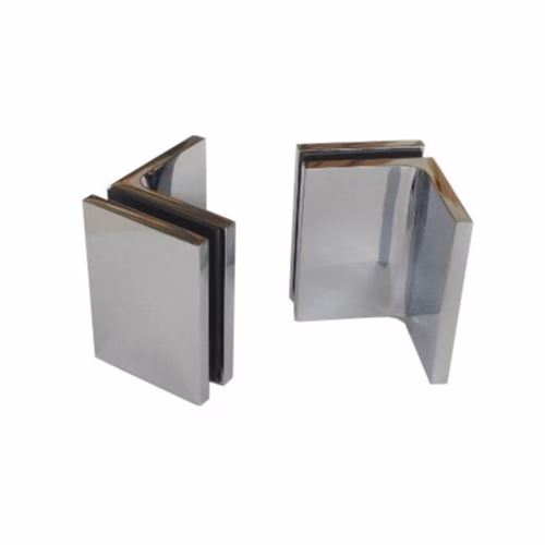 Glass to Wall 90 degree Aperture Fitting Concealed Fixings