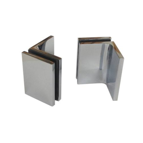 Glass to Wall 90 degree Aperture Fitting Concealed Fixings