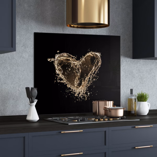 Heart Splashback Design