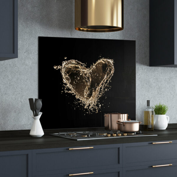 Heart Splashback Design
