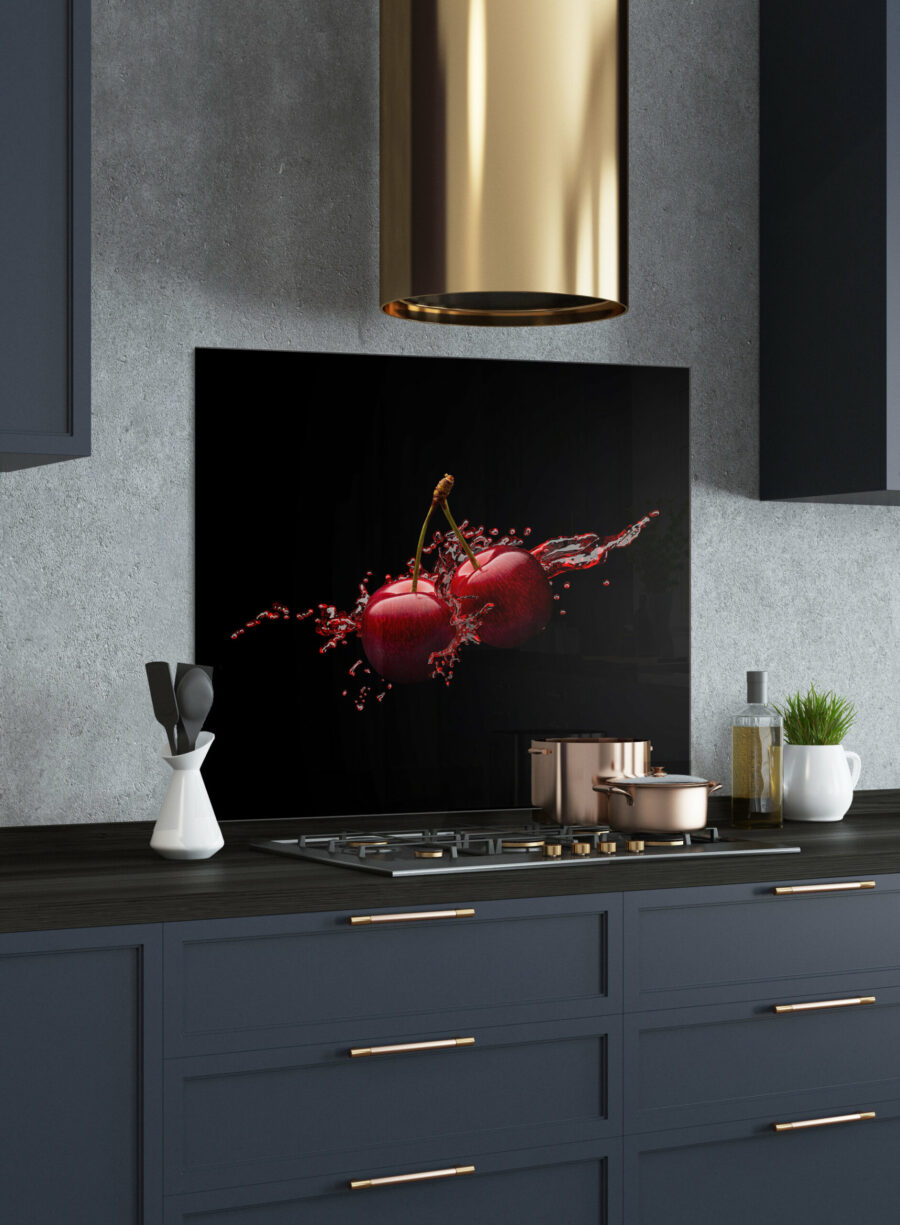 Cherries Splashback Design