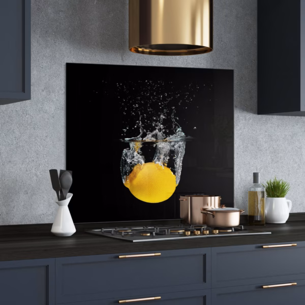 Lemon Splashback Design