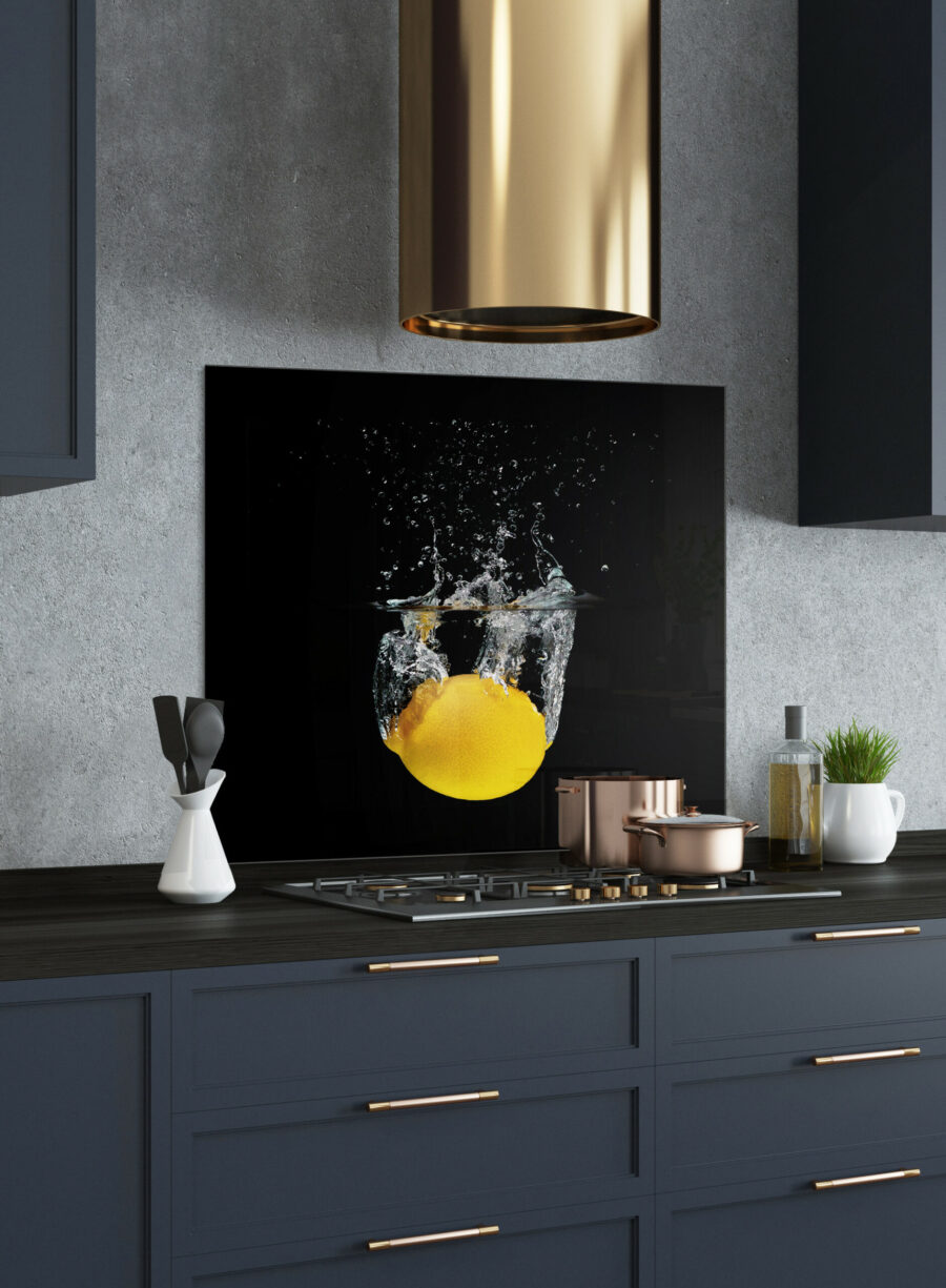 Lemon Splashback Design