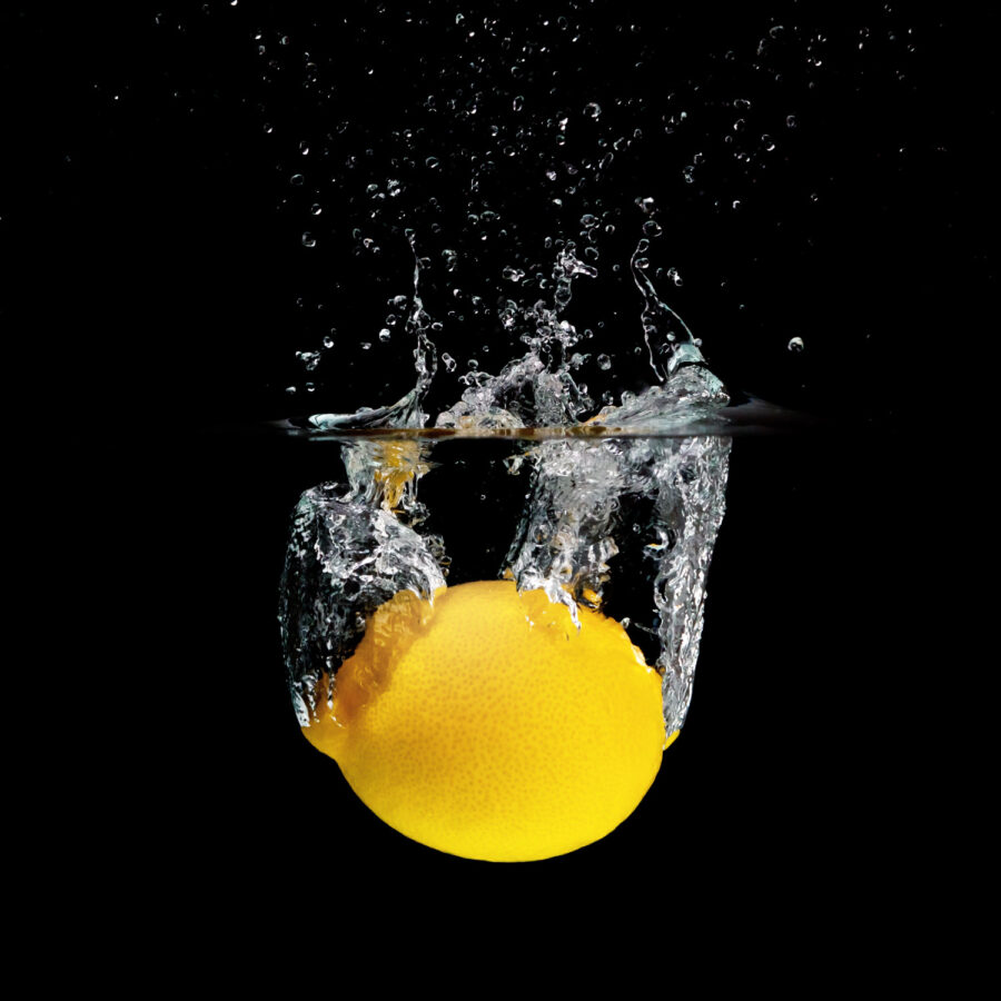 Lemon Splashback Design