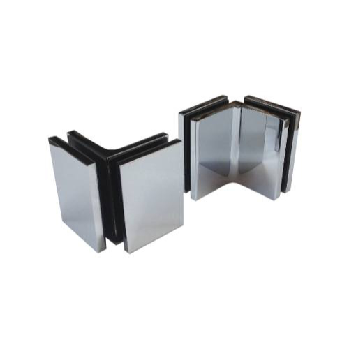 Glass to Glass 90 degree Corner Fitting Concealed Fixings