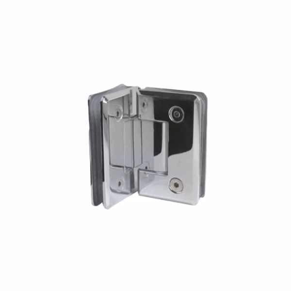 90° Glass-to-Glass Shower Door Hinge (Single)