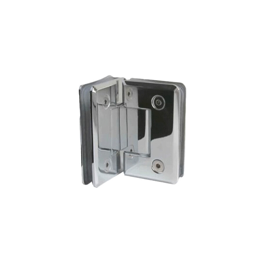 90° Glass-to-Glass Shower Door Hinge (Single)