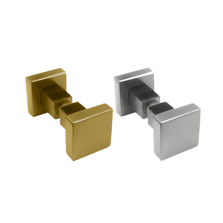Brushed Square Door Knob