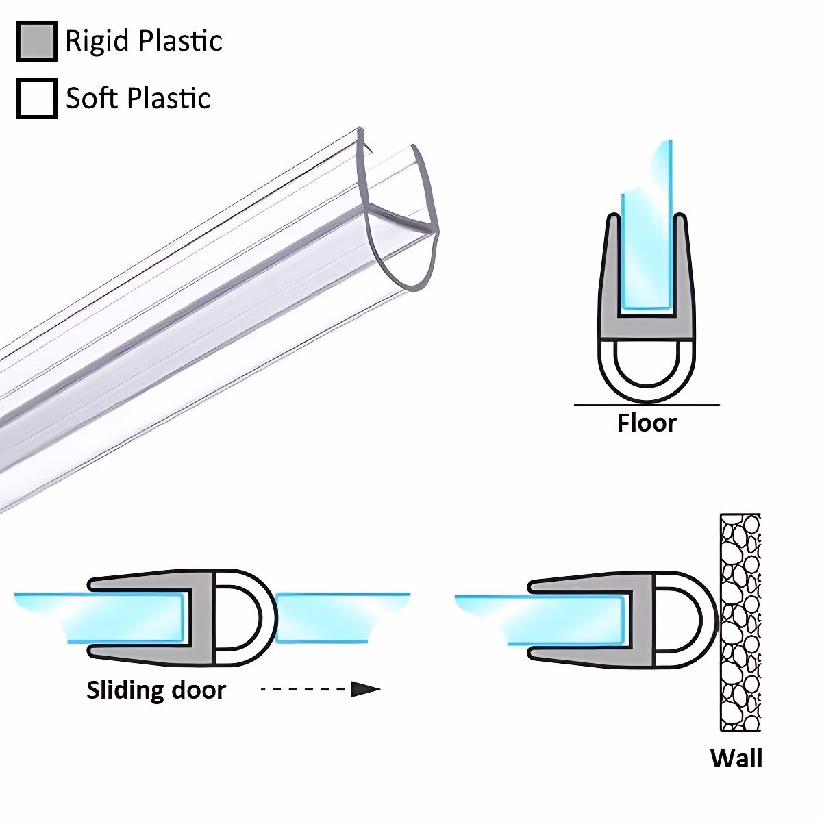 Translucent Glass Compression Seal