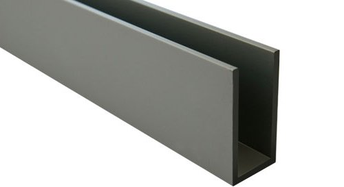 2500mm Tall Aluminium Channels