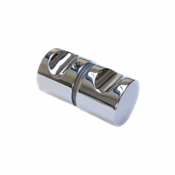 Cylinder Door Knob With biased Indentation