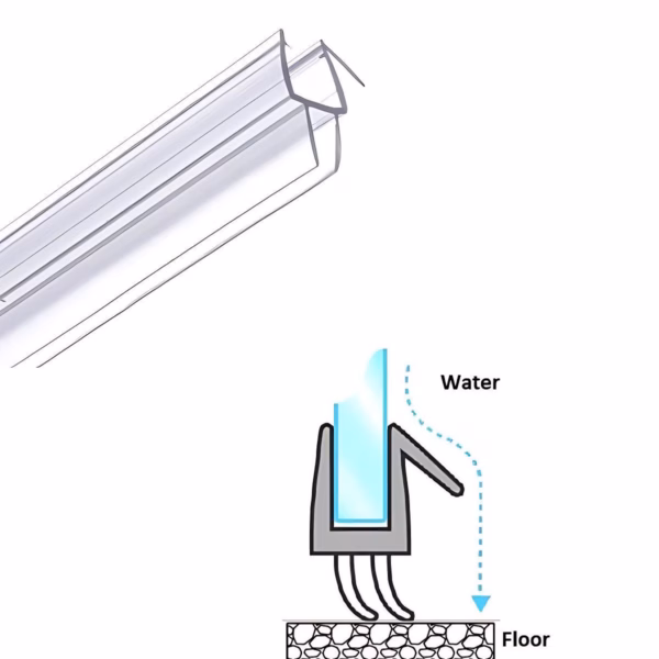 Translucent Glass to Floor Seals
