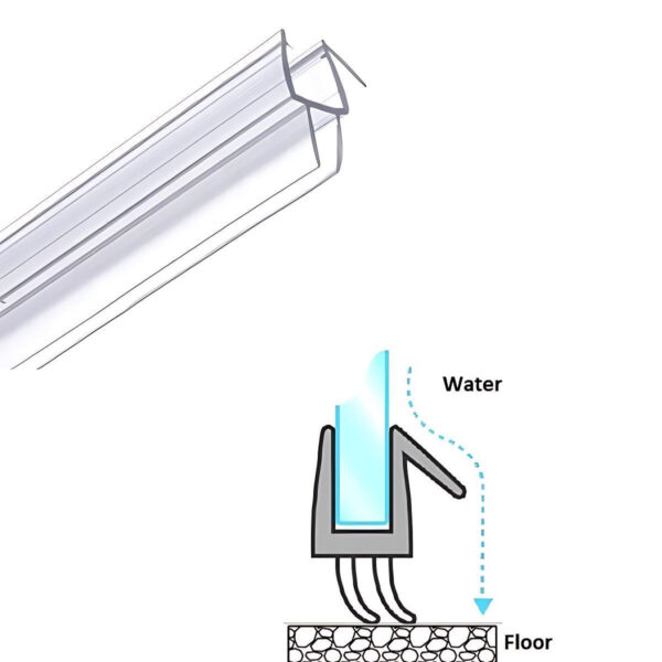 Translucent Glass to Floor Seals