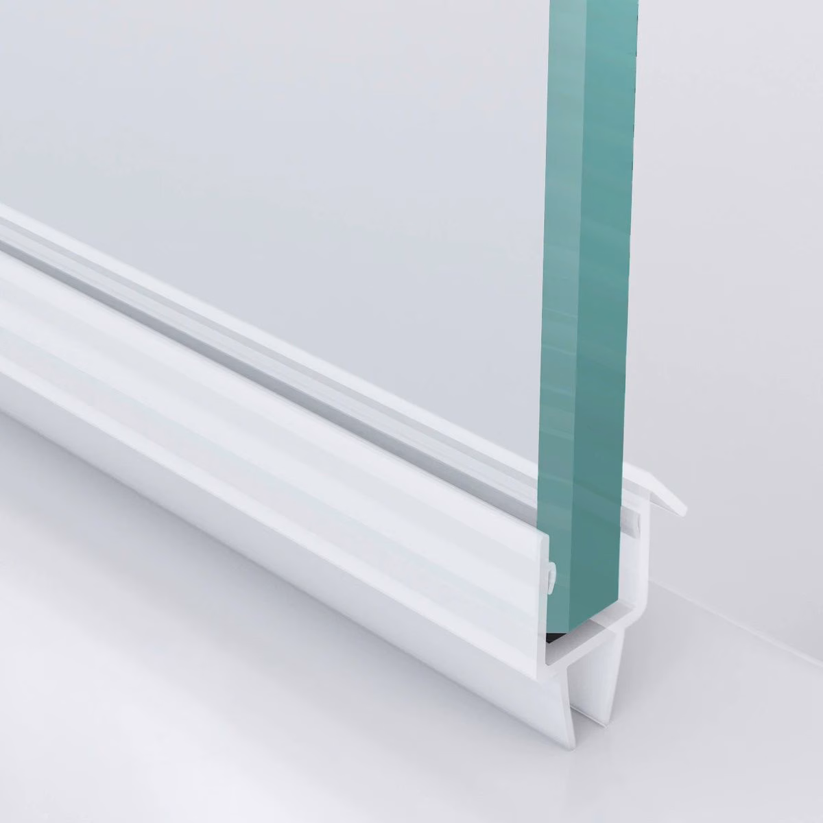2350mm Translucent Glass to Floor Seals - Image 3
