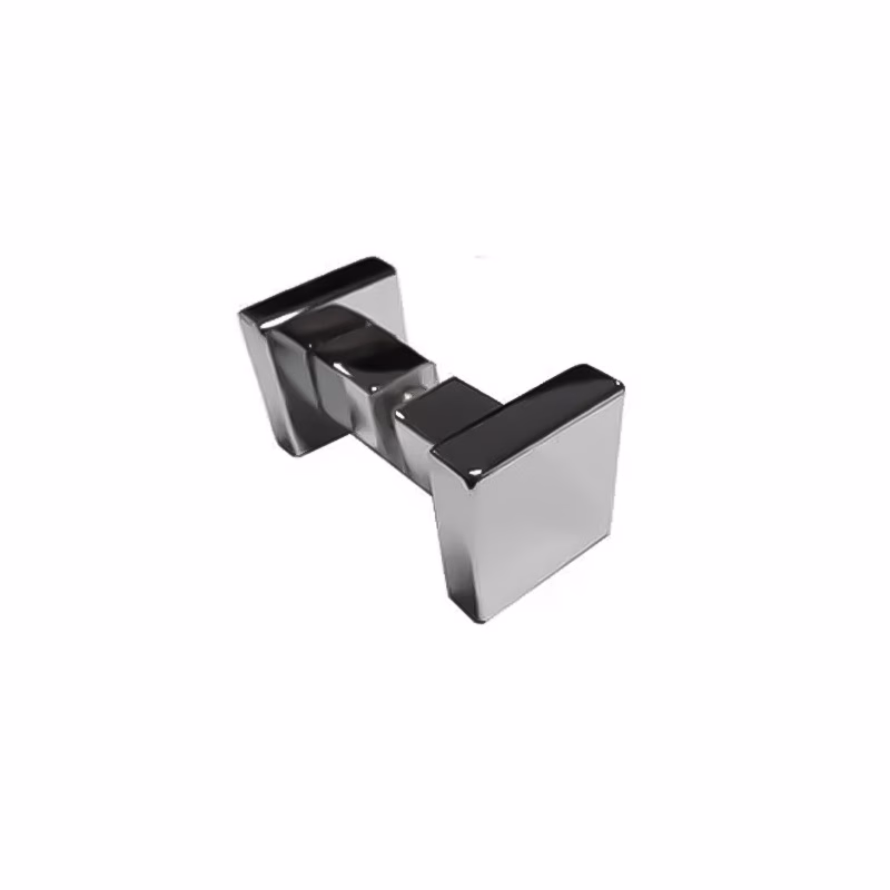 Chrome Square Door Knob