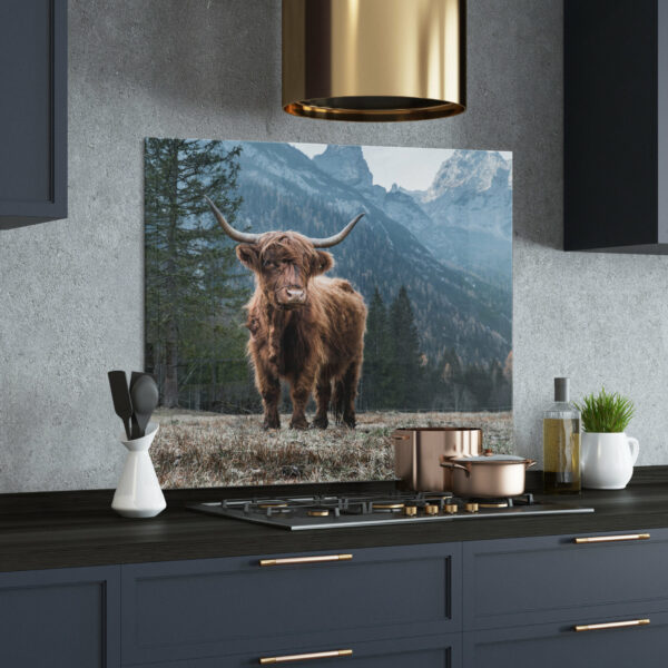 Highland Cow Print Splashback
