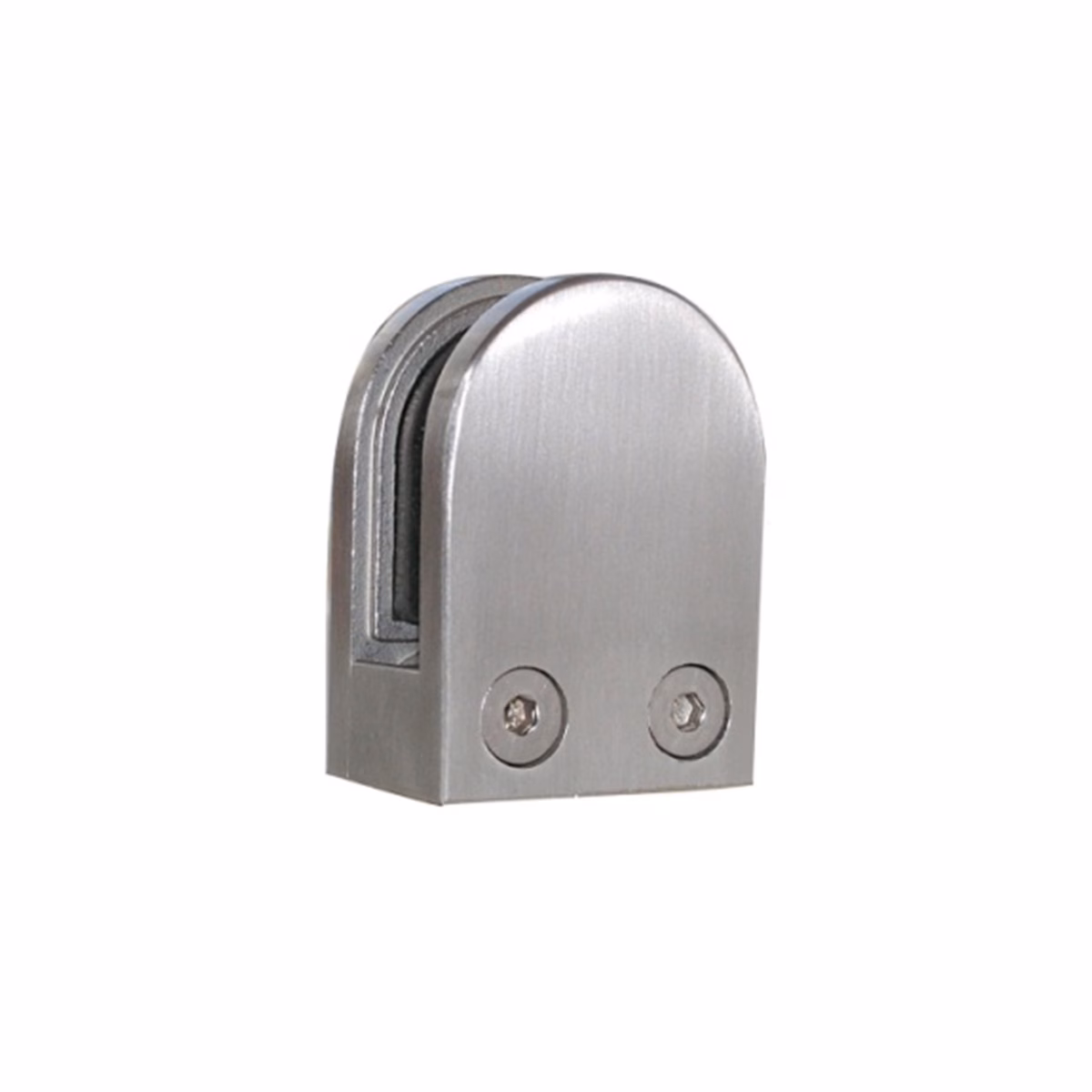 FLAT BACK D Shaped Glass Clamp for 8mm and 10mm glass