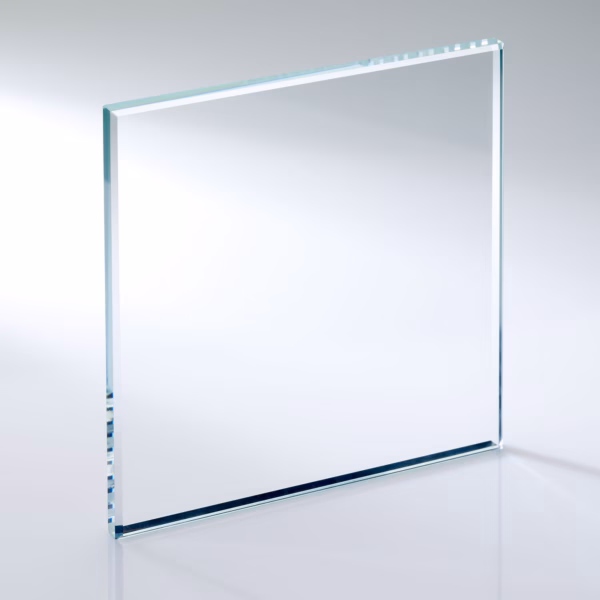 Low Iron Toughened Glass, Extra Clear Glass Pane