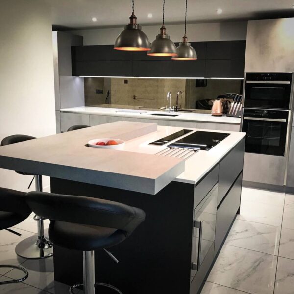 Mirror Kitchen splashback