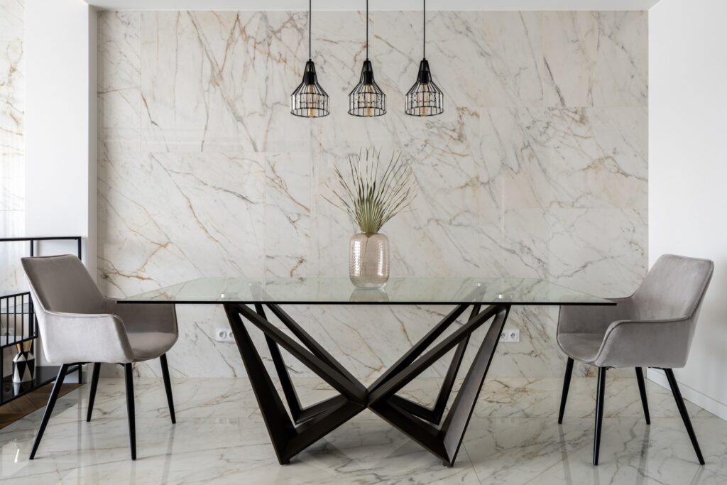 Rectangle Glass Table Top