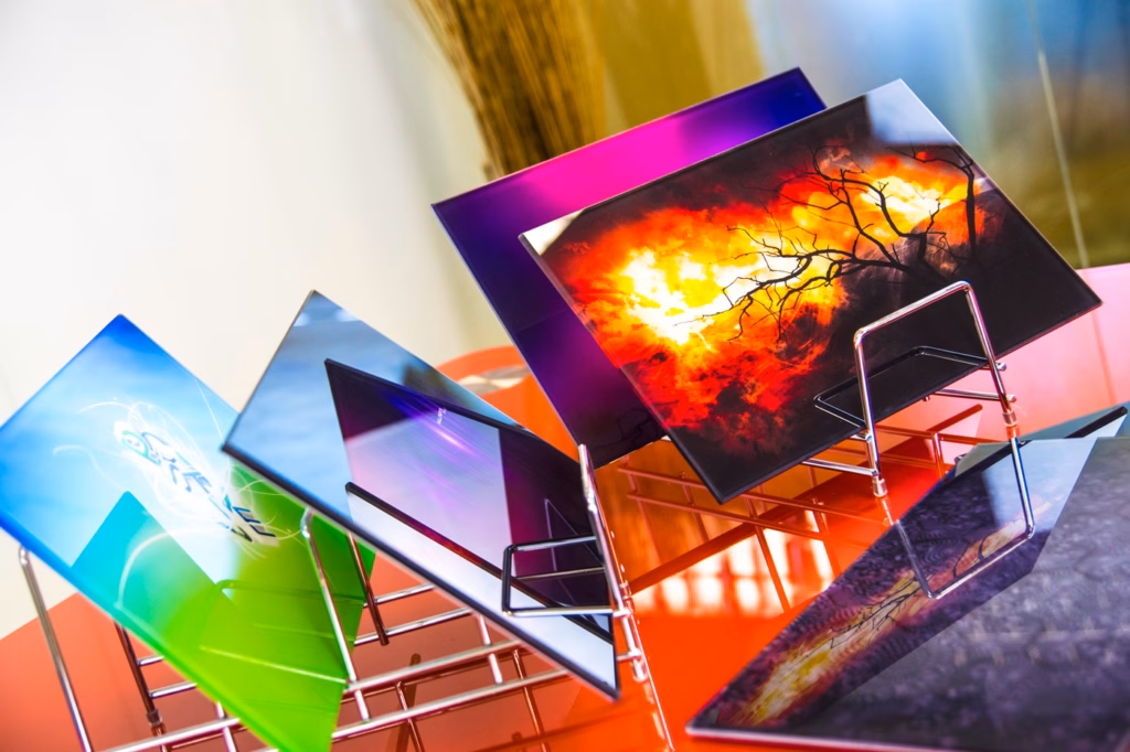 digitally printed glass