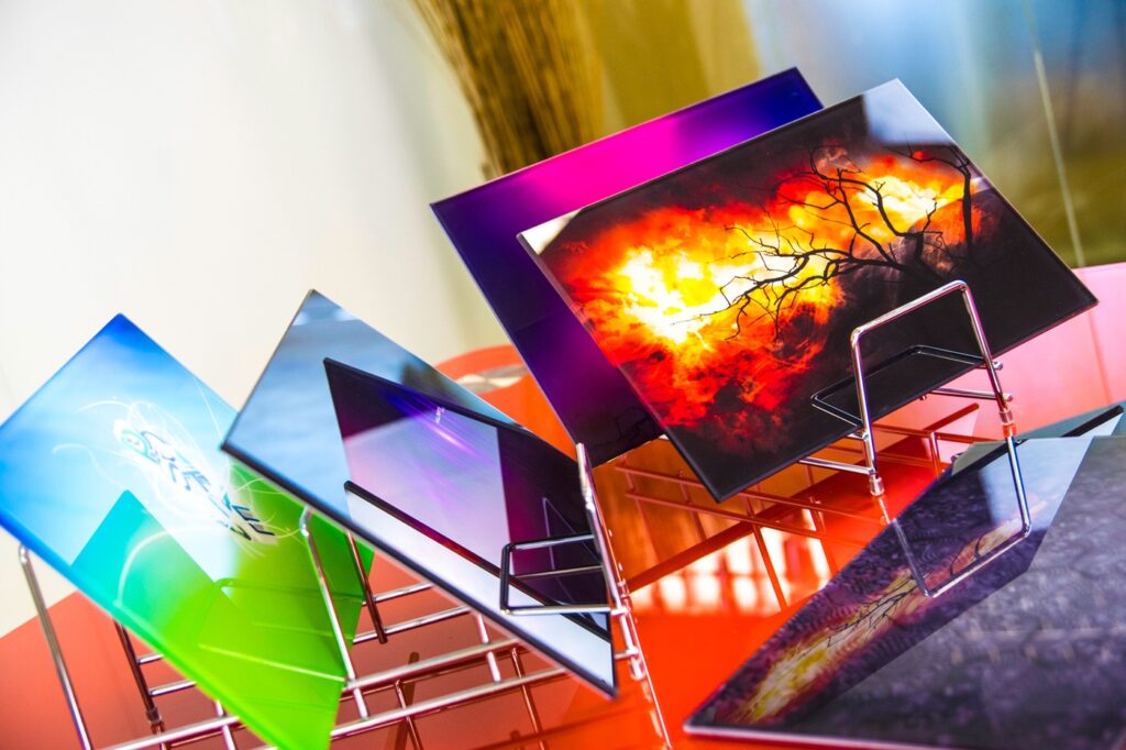 digitally printed glass
