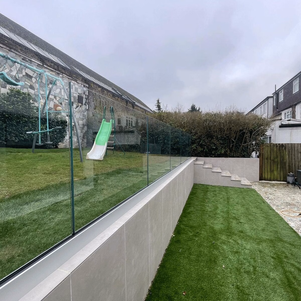 3000mm Glass Balustrade Channel with Wedge Kit and End Caps - Image 7