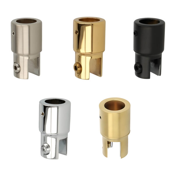 Ceiling Mount Glass Bracket for Ø19mm Bar