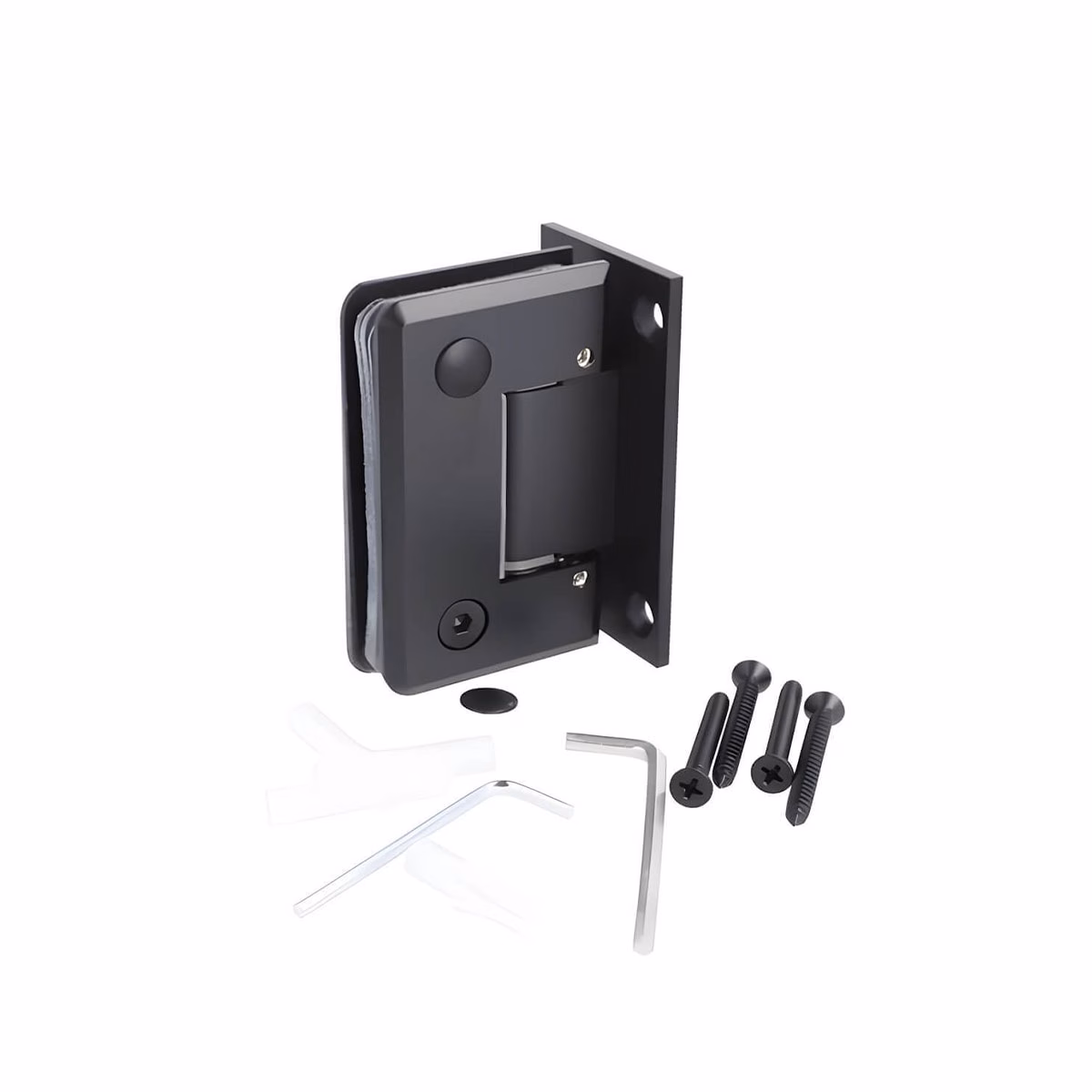 Adjustable Wall Mounted Shower Door Hinge (Single) - Image 4