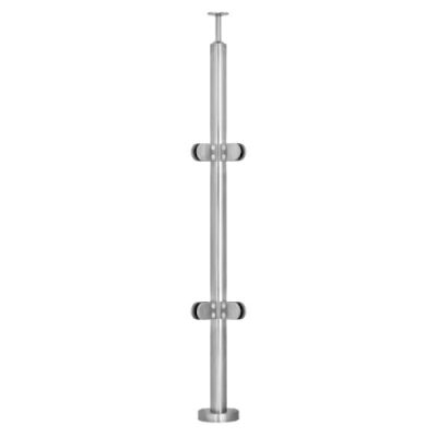 Corner Glass Balustrade Post