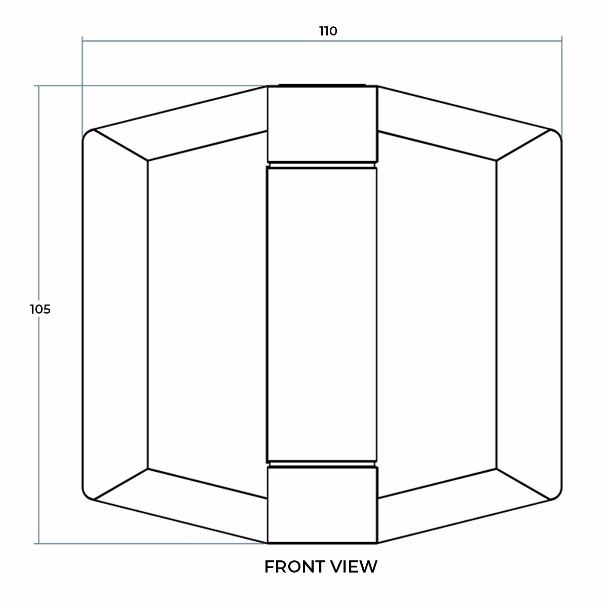 Soft Close Glass-to-Glass Balustrade Gate Hinges (Pair) - Image 2
