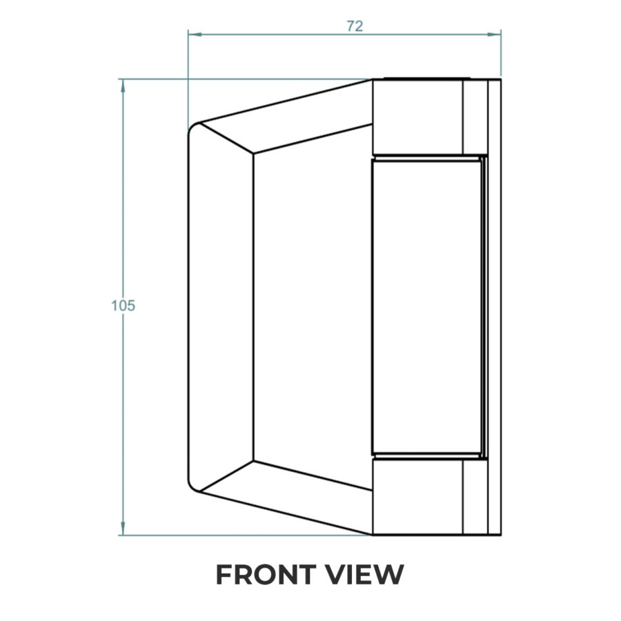 Soft Close Glass-to-Wall Balustrade Gate Hinges (Pair) - Image 2