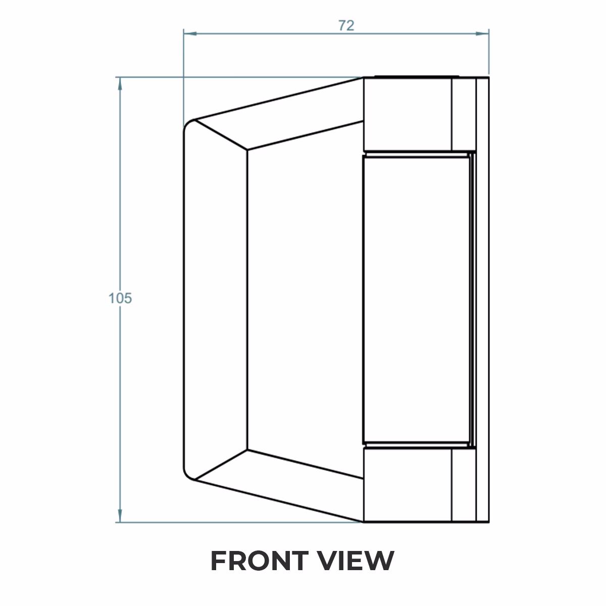 Soft Close Glass-to-Wall Balustrade Gate Hinges (Pair) - Image 2