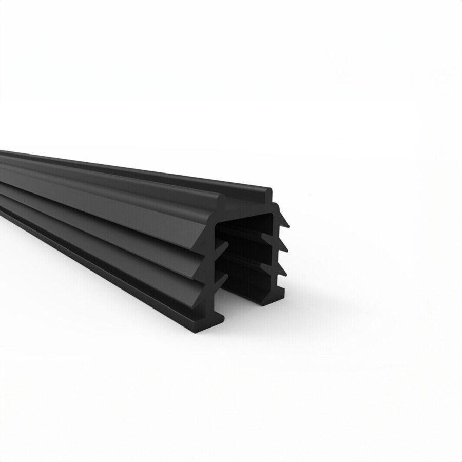 6m Slotted Tube Handrail For Glass Balustrades - Image 4