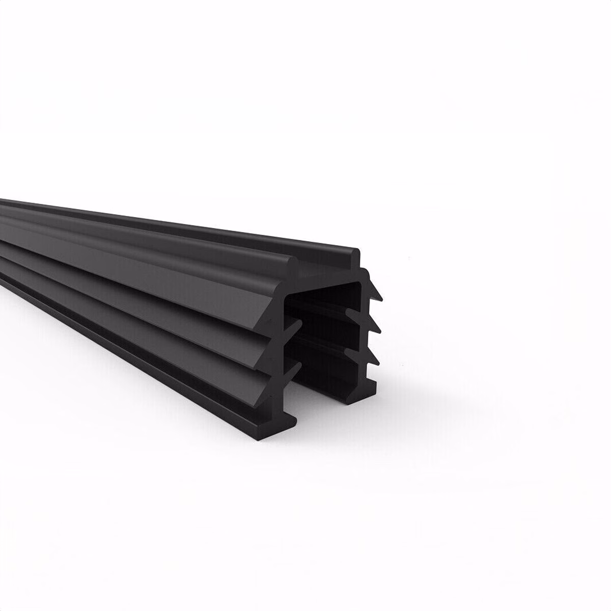 5m Slotted Tube Handrail For Glass Balustrades - Image 4