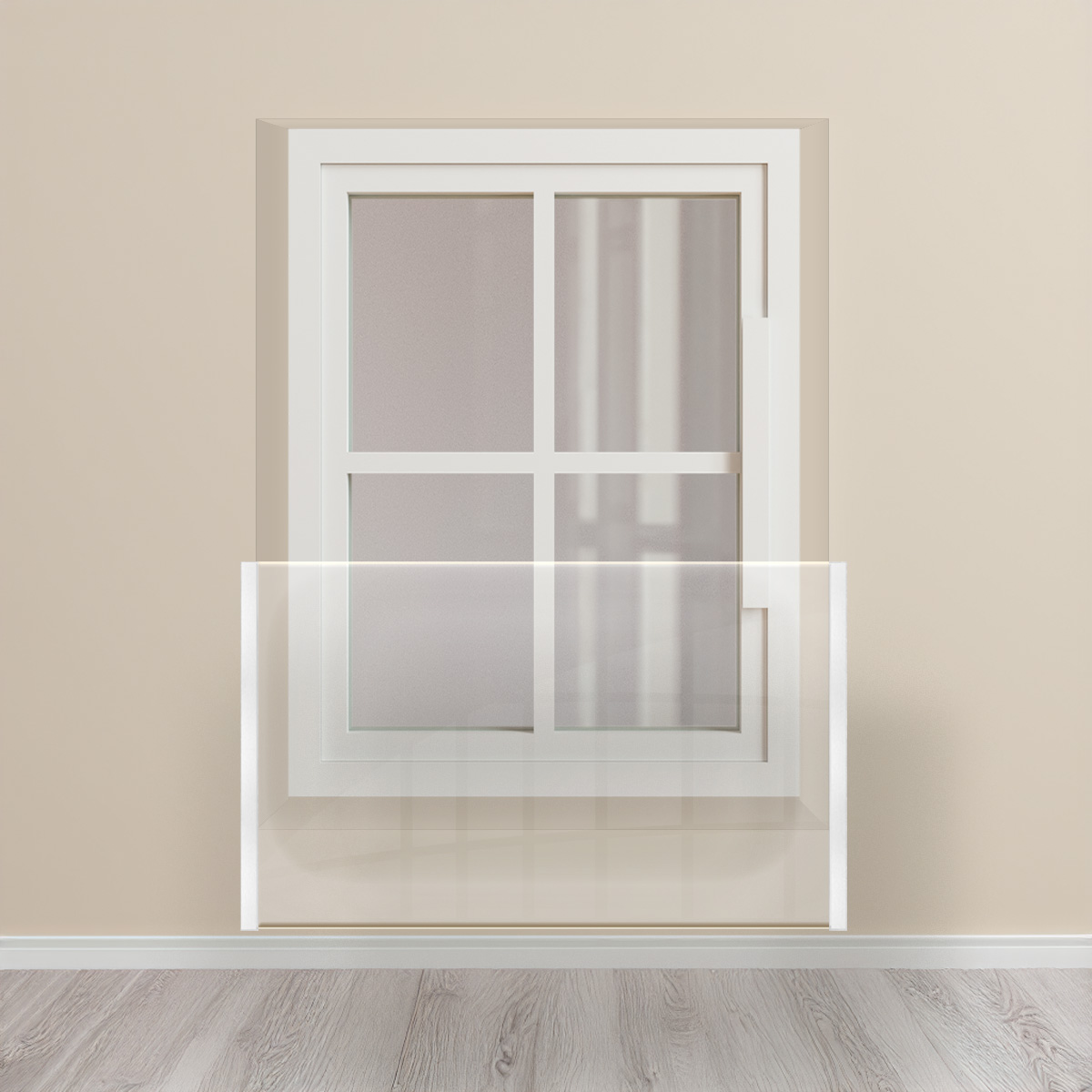 Internal Top Mount - White