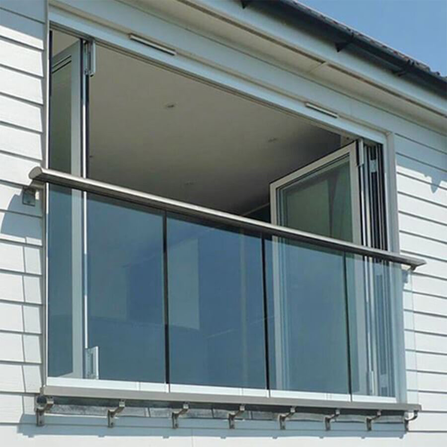 Oversized Glass Juliet Balcony