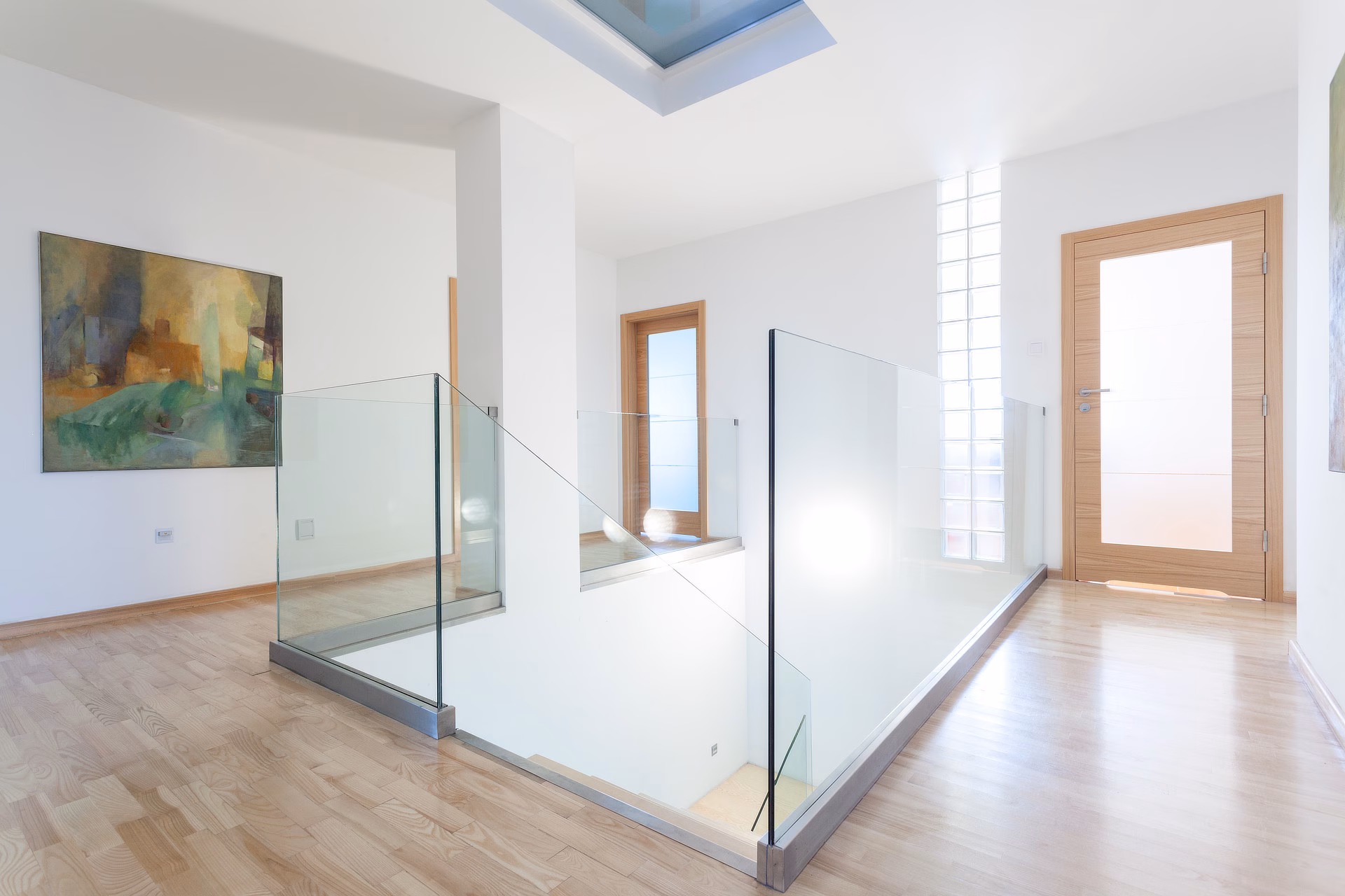 Modern And Bright Hallway